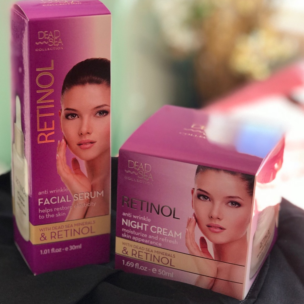 Dead Sea facial products